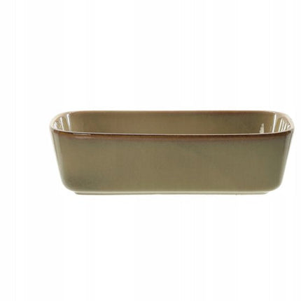 MPLCo - Broodvorm - Broodbakvorm - Bakvorm - Ovenschaal - Broodbakvorm voor Zelfgebakken Brood, Cake & Ovenschotels - Oven, Magnetron & Vaatwasserbestendig - 26 x 14.5 x 7.5 cm - Lichtbruin