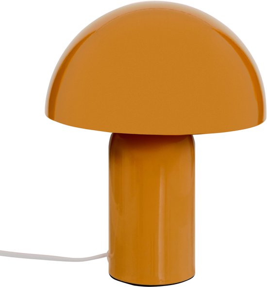 Atmosphera Lito Tafellamp/Paddenstoellamp - Ø20xH25cm - Oranje