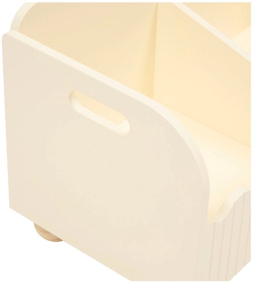 Coffre de rangement Atmosphera Kids Bouli - 60 x 36 x 30 cm - Beige