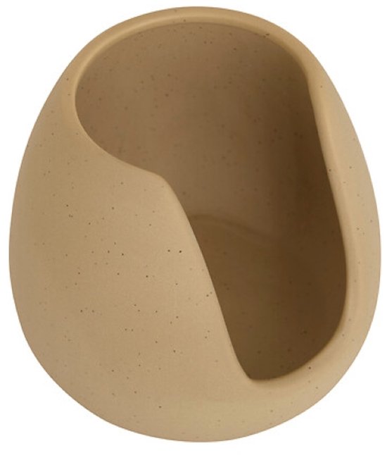Wonja oliebrander van keramiek – aroma brander voor etherische olie, beige – foto 4