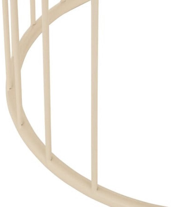 Atmosphera ronde bijzettafel taupe – metalen sidetable, Ø 36 x 52 cm – foto 4