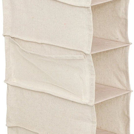 Kledingkast hang organizer 10-vaks Five® - Dressy+ - Beige