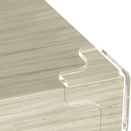 Sipo Hoekbeschermers voor meubels zelfklevend set van 12 3,8 x 3,8 cm transparant