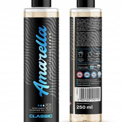 Elix - Amarella Laundry Perfume - Wasparfum - Wasmiddel Parfum - Wasverzachter Alternatief - Wasgeur Concentratie Tot 50 Wasbeurten - Langdurige Kleding Geur - Parfum Olie voor Wasmachine - 250ml - Classic