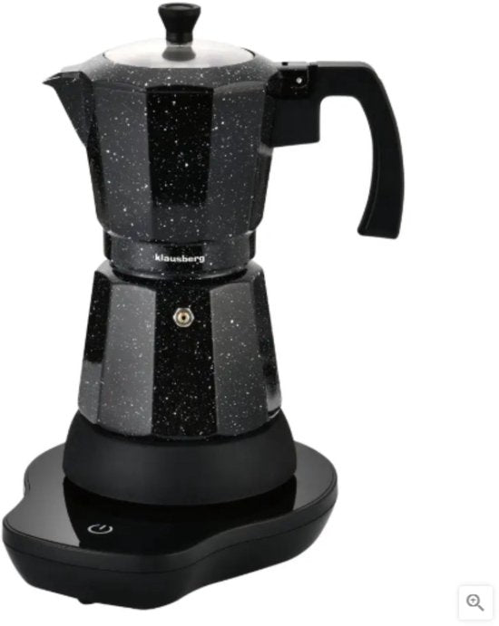 Cafetière espresso électrique Klausberg - 300 ml - 500 W - KB-7998