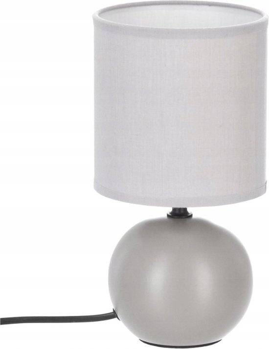 Table lamp Timeo Grey - 25 cm x 13 cm