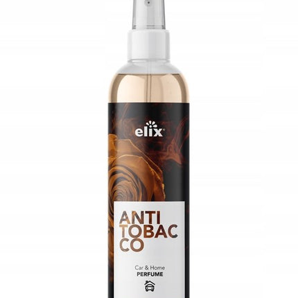 Elix - Luchtverfrisser Spray - Interieur Parfum Spray - Handzame Air Freshener voor Auto, Tas & Kamer - Compacte Geurspray Reizen & Onderweg - 75ml - Anti-Tobacco