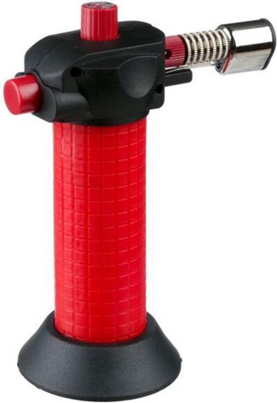 Crème brûlée Brenner - Gasbrenner - Rot - 13 cm