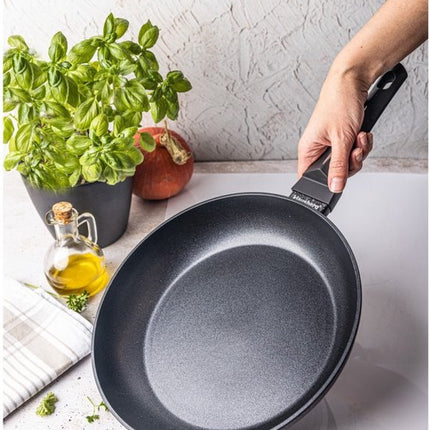 Klausberg 7690 - Zwarte koekenpan - 28 cm - zwart