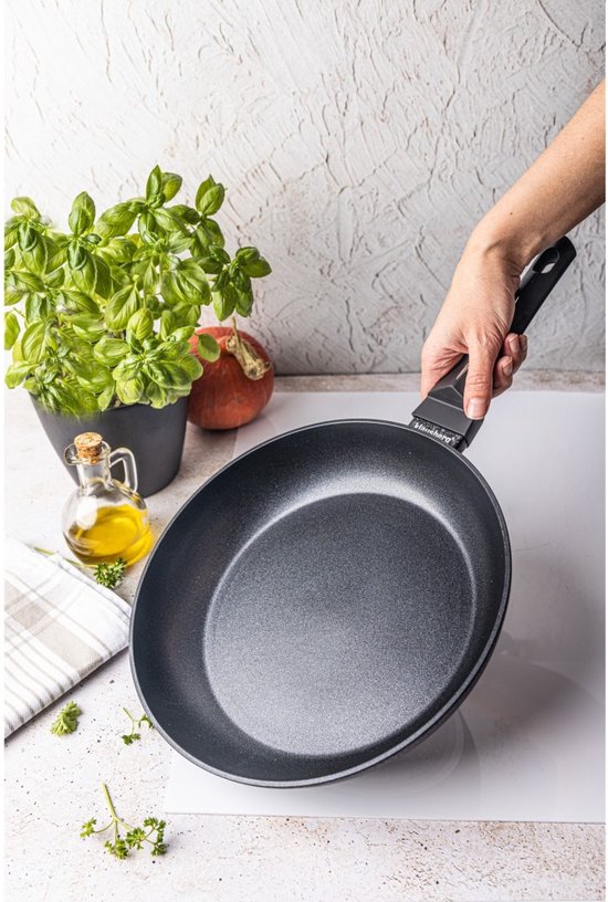 Klausberg 7690 - Poêle à frire noire - 28 cm - noir