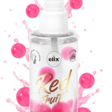 Elix - Jelly Pearls Luchtverfrisser Spray - Auto Luchtverfrisser Compact - Interieur Parfum - voor Kamer & Auto Geur Spray - 75ml - Red Fruits