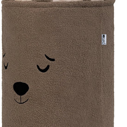 Sipo Opbergmand XL met trekkoord 43 liter 35 x 35 x 45 cm bruin