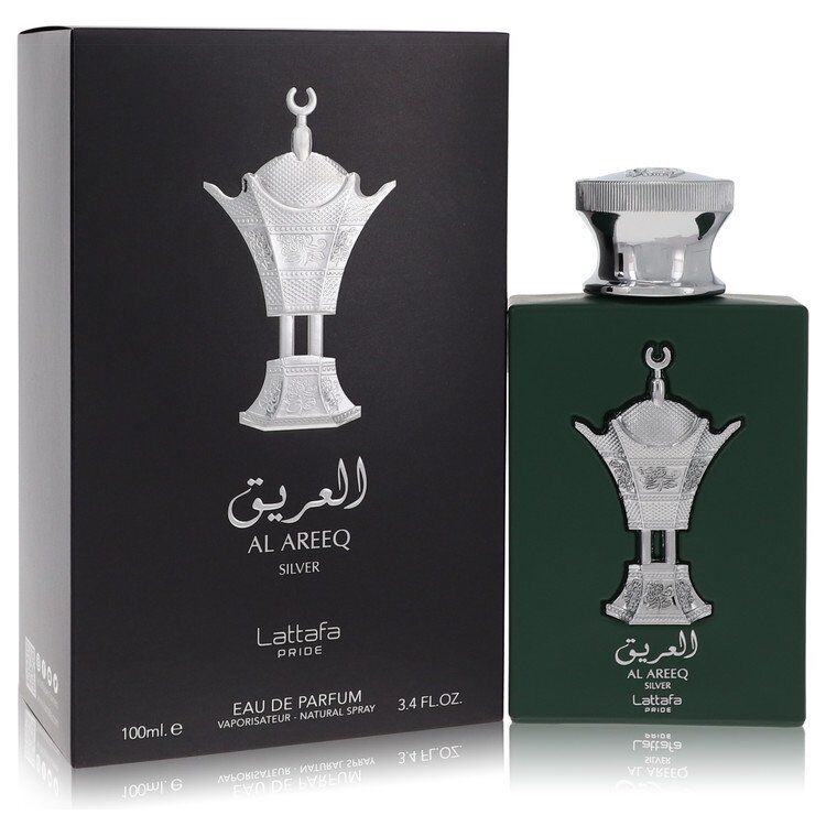 Lattafa Pride Al Areeq Silver eau de parfum 100 ml – appel, oud en vanille – foto 2