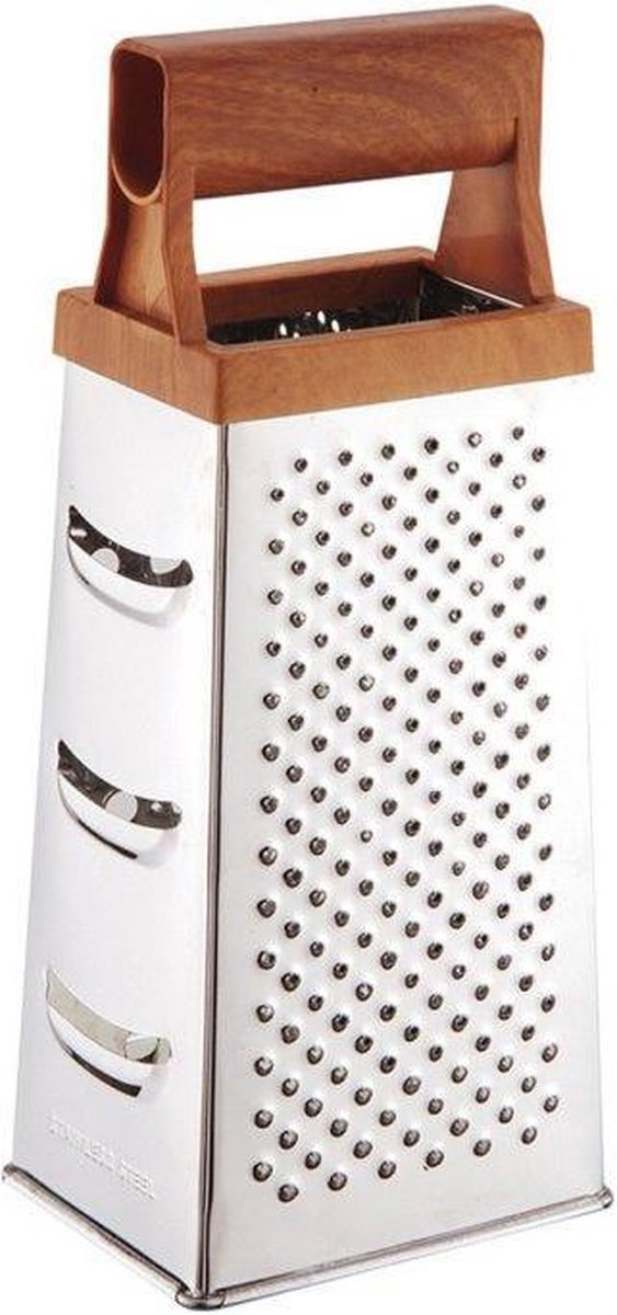 KINGHOFF Reibe - 9x7x25 - Kunststoff - Edelstahl
