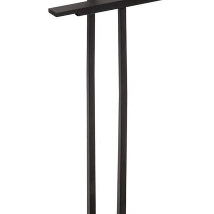 5Five Kleiderständer Dressboy - Sakko-/Jacken- und Hosenbügel - Standmodell - Bambus/Metall - Schwarz - 45 x 114 cm