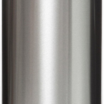 5Five Mülleimer/Treteimer Delta - silber - Metall - 30 Liter - 39 x 33 x 62 cm - Küche
