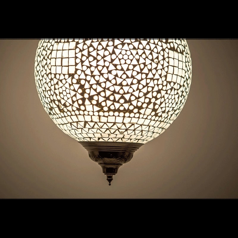 Oriental mosaic pendant lamp Indian