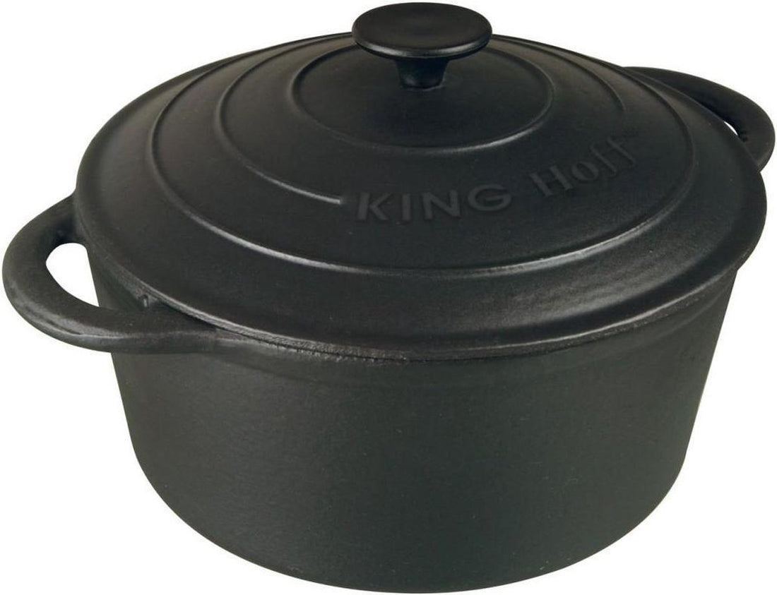 Kinghoff 2254 saucepan - Ø 24 cm - cast iron - all heat sources