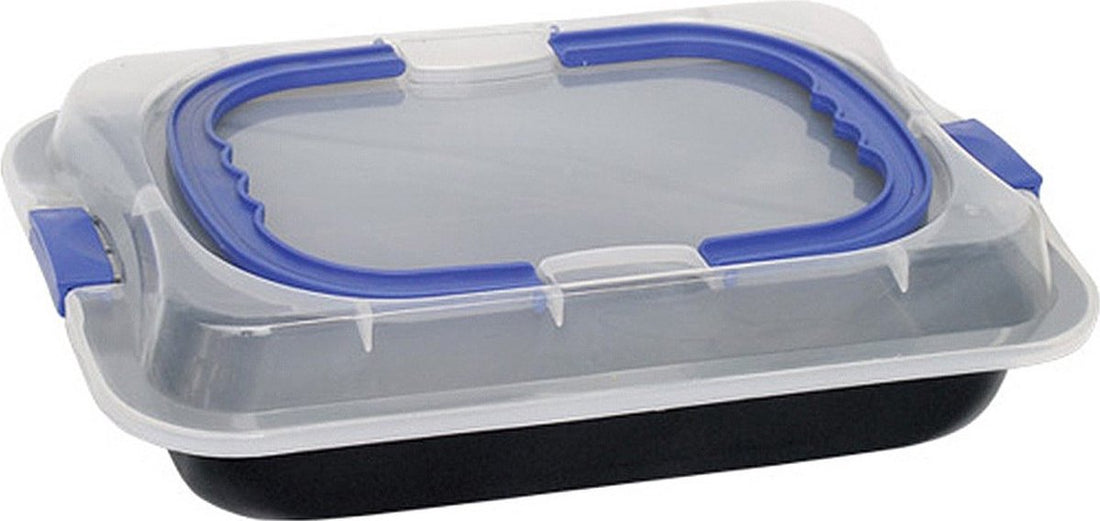 Kinghoff 4197 - Moule de cuisson - Rectangulaire - 36 x 24.5 cm - Avec couvercle