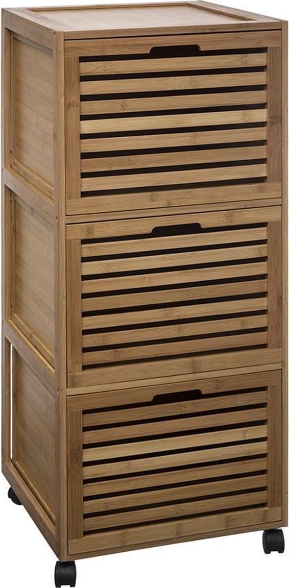Margot Bamboo Mobile Cabinet