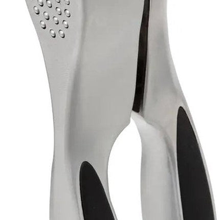 5Five Knoblauchpresse – silber/schwarz – Zink – 18 cm – Koch-/Küchenutensilien