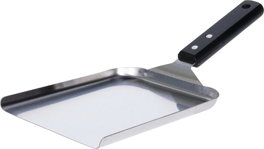 5Five BBQ / Grillwender - Edelstahl mit Holzgriff - 32 cm