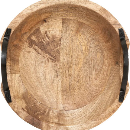 Obstschale/Obstkorb – Mangoholz – D30 x H10 cm