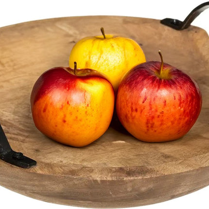 Obstschale/Obstkorb – Mangoholz – D30 x H10 cm