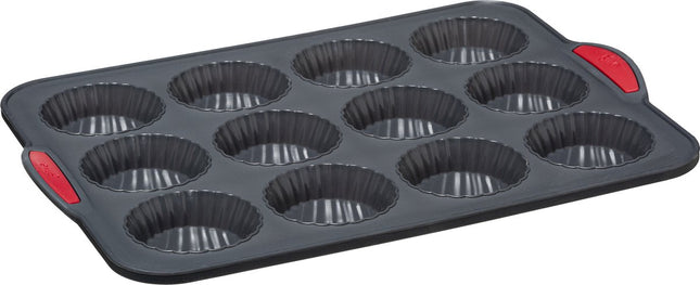 Muffins en cupcakes bakken - 33 x 23 cm - voor 12x stuks - Siliconen