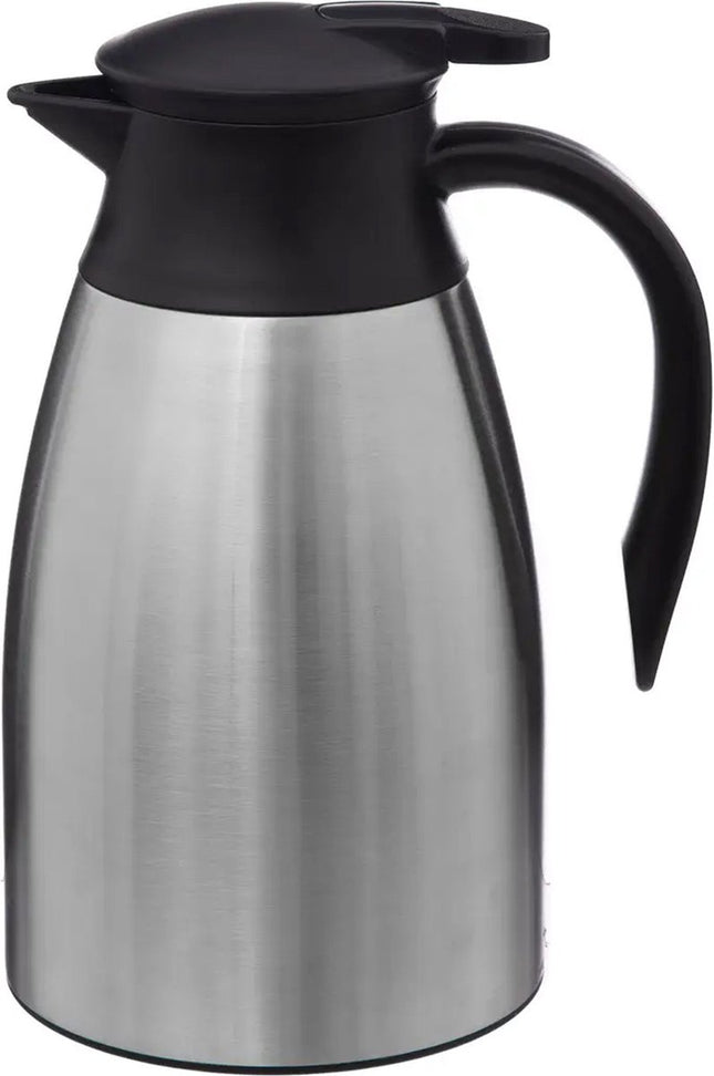 Thermoskanne - Edelstahl - 1500 ml - doppelwandig - Isolierkanne - Kaffeekanne