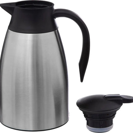 Thermoskanne - Edelstahl - 1500 ml - doppelwandig - Isolierkanne - Kaffeekanne