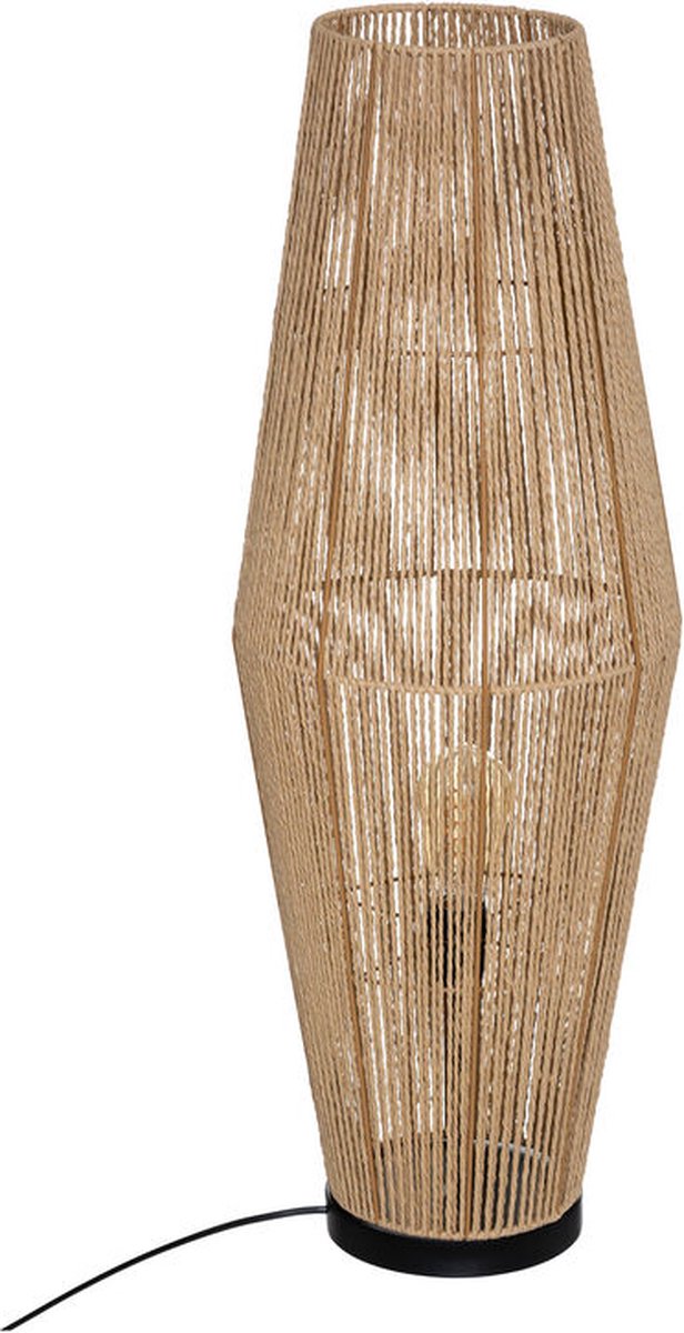Lampadaire bohème naturel hauteur 83 cm