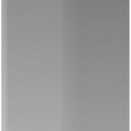 5Five Prullenbak/pedaalemmer Delta - zilver - metaal - 30 liter - 35 x 29 x 63 cm - keuken afvalbak - vierkant