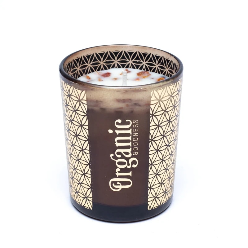 Organic Goodness scented candle Rose & Geranium