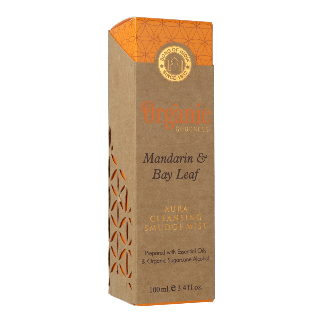 Smudge room spray Organic Goodness Mandarin & Laurel Leaf