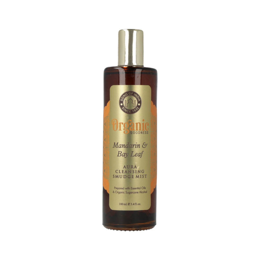 Smudge room spray Organic Goodness Mandarin & Laurel Leaf