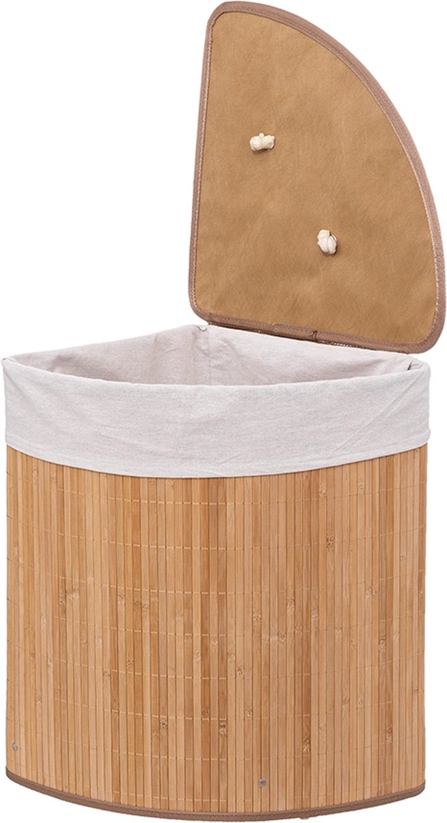 Bamboo Corner Laundry Basket 48 Liters