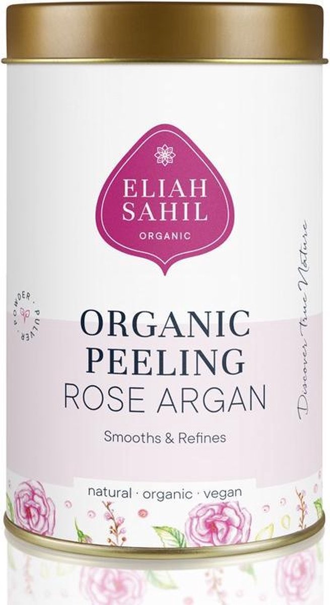 Gommage corporel à la rose et à l'argan, Eliah Sahil, bio & vegan