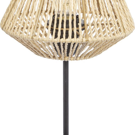 Atmosphera Tischleuchte Jily natur - H 34 cm - Stehleuchte