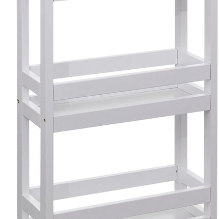 5Five Schmaler Küchenwagen 3 Etagen weiß