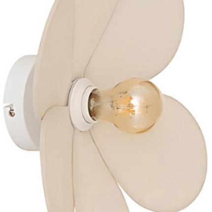 Atmosphera Naya Blumen-Wandleuchte - Ø40xH12cm - Beige