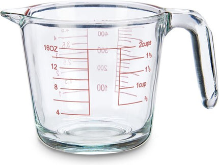 Messbecher - Messkanne Transparent Kristall