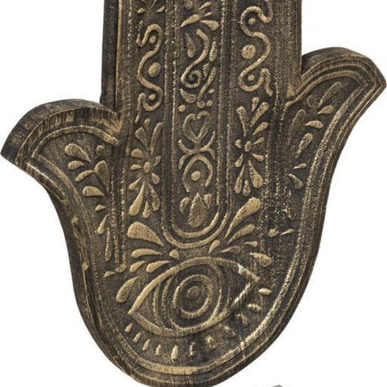 OASIS FATMA - Deko-Ornament - Fensterornament - auf Fuß - gold - 37cm