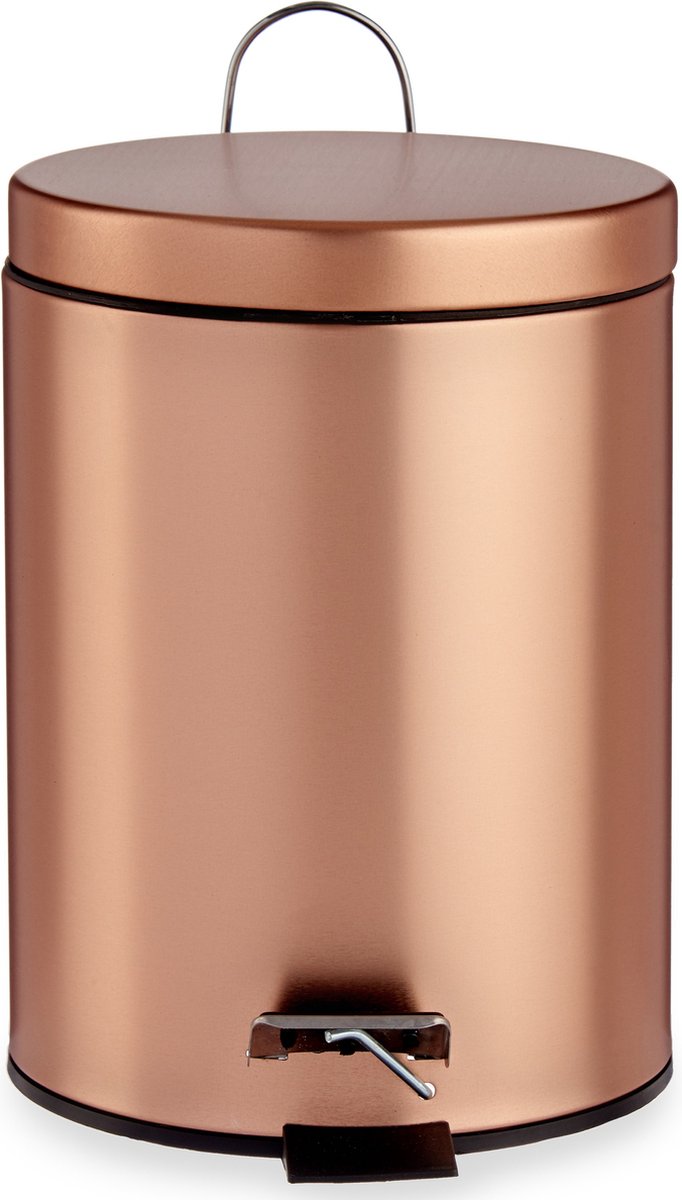 Berilo Pedal Bin - copper-coloured 3 l - H28 cm - trash can