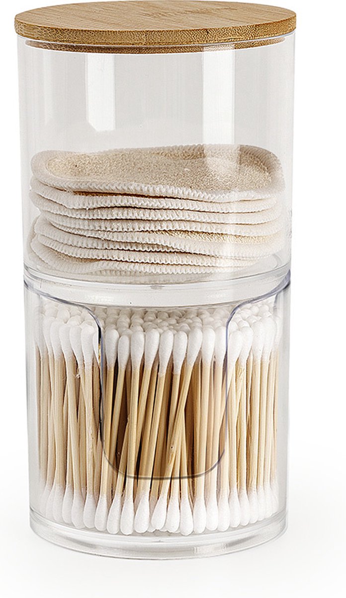 5Five Stackable cotton pad and cotton bud holder - Selena
