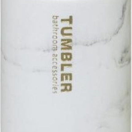 Marmeren design badkamerbeker-Wit-Polyresin-Tandenborstelhouder-Beker