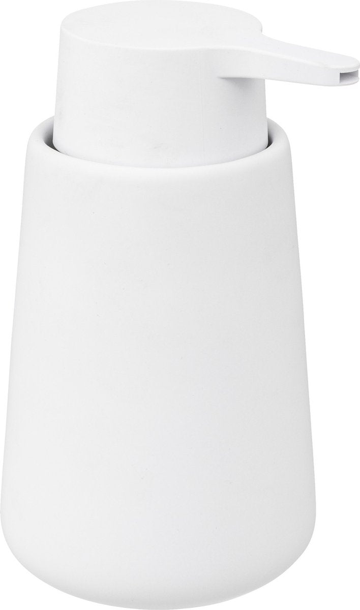 5Five Ceramic soap pump / soap dispenser - white - 250 ml
