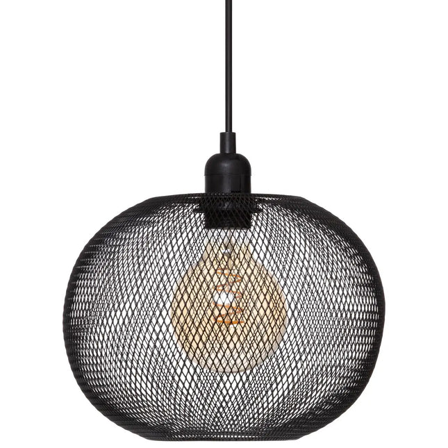 Atmosphera hanglamp lamp bal zwart