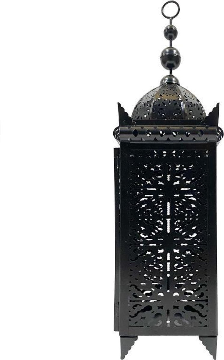 Lanterne marocaine noire classique
