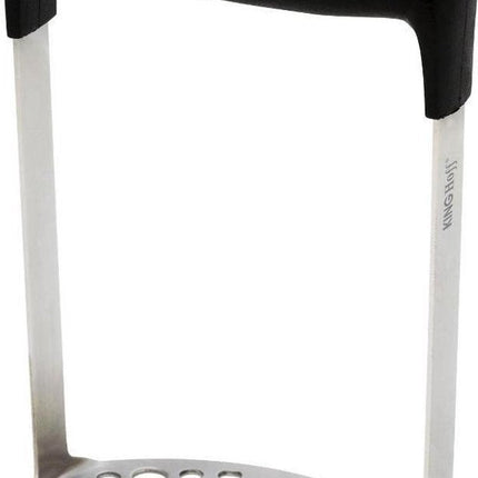 Kinghoff professioneller Kartoffelstampfer - Stampfer für Kartoffelpüree - Kartoffelstampfer mit komfortablem, ergonomischem Anti-Rutsch-Griff - spülmaschinenfest